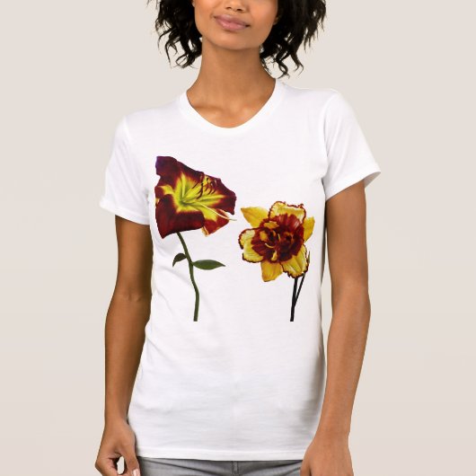 チャットを持つ2つのデイリー Tシャツ (正面)