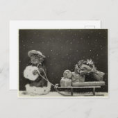 チャットトレーニュノエル ポストカード (正面/裏面)