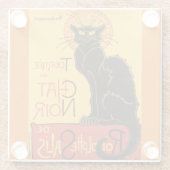 チャットノアステインレンベルエポックヴィンテージアート ガラスコースター (裏面)