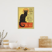 チャットノアステインレンベルエポックヴィンテージアート ポスター (キッチン)