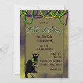 チャットノアマルディグラ 招待状 (正面)