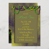 チャットノアマルディグラ 招待状 (正面/裏面)