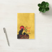 チャットノワールとテノワール、ブラックキャットブラックティー ポストイット (オフィス)