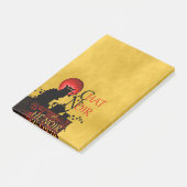 チャットノワールとテノワール、ブラックキャットブラックティー ポストイット (アングル)