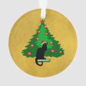 チャットノワールのクリスマス オーナメント (裏面)