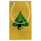 チャットノワールのクリスマス スモールペーパーバッグ (裏面)