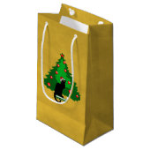 チャットノワールのクリスマス スモールペーパーバッグ (正面アングル)