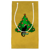 チャットノワールのクリスマス スモールペーパーバッグ (正面)