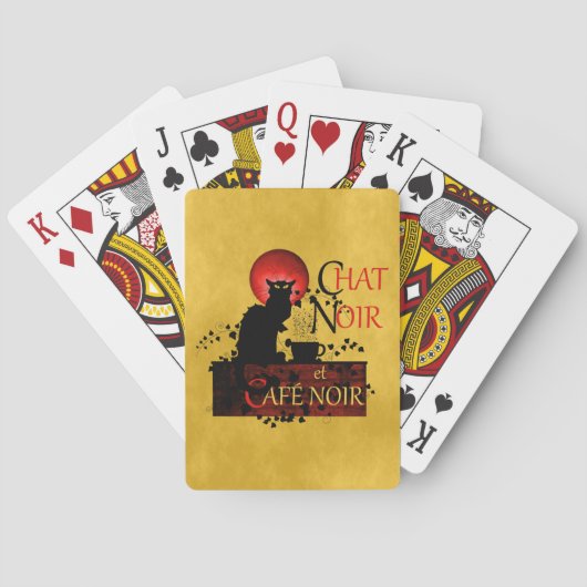 チャットノワールエカフェノワール トランプ (裏面)