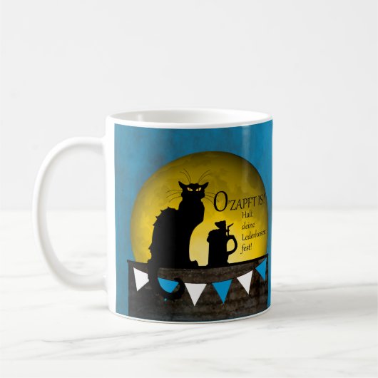 チャットノワールオクトーバーフェスト コーヒーマグカップ (左)
