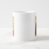 チャットノワールキャバレトループ黒猫プロモポスター ジャンボコーヒーマグカップ (正面)