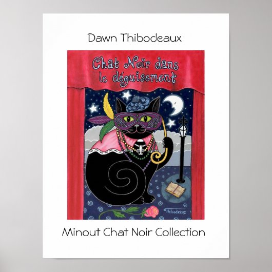 チャットノワールダンレデグイスメント ポスター (正面)