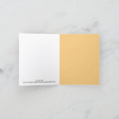 チャットノワールテオペレスティインレン折り畳みグリーティングカード カード (内部)