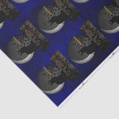 チャットノワールハヌカー（ユダヤ教の祭り）と（ユダヤ教）メノラー 薄葉紙 (詳細)