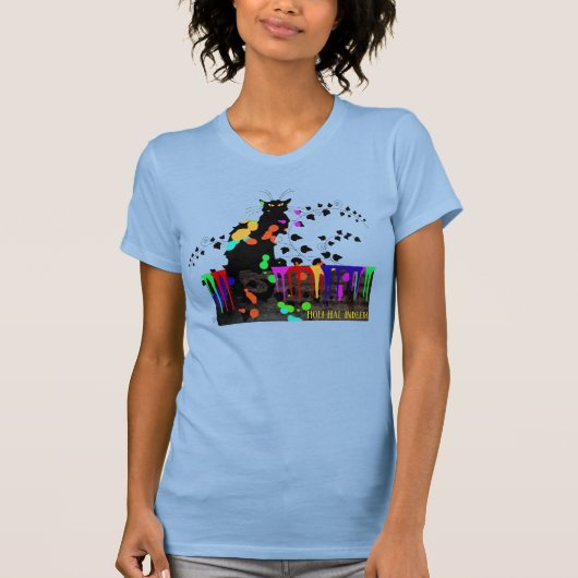 チャットノワールホリハイ Tシャツ (正面)