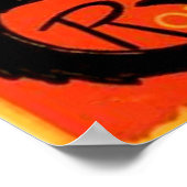 チャットノワール…黒猫ポスター ポスター (角)