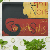 チャットノワール – Black Cat キッチンタオル (折り畳み)