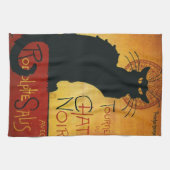 チャットノワール – Black Cat キッチンタオル (横)