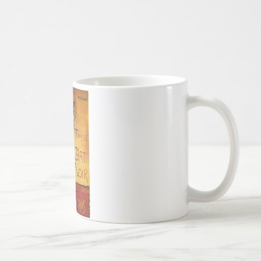 チャットノワール – Black Cat コーヒーマグカップ (右)