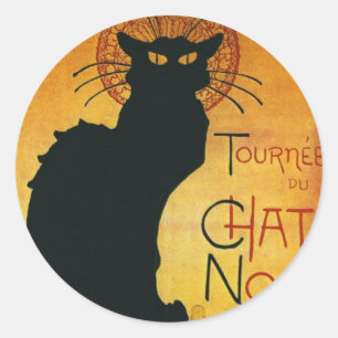 チャットノワール – Black Cat ラウンドシール