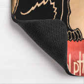 チャットノワール – Black Cat Poster マウスパッド (コーナー)