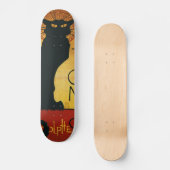 チャットノワール – Black Cat Skateboard スケートボード (正面)