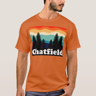 チャットフィールドコロラドレトロ Tシャツ