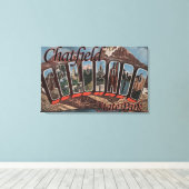 チャットフィールド州パーク、コロラド キャンバスプリント (インサイチュ (ウッドフロア))