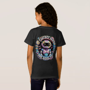 チャットボットのハグは良いAiロボットチャットボットのハグもいいで Tシャツ