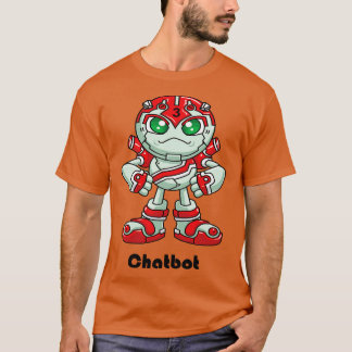チャットボット・ロボット Tシャツ