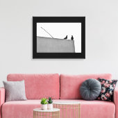 チャット時間 キャンバスプリント (インサイチュ (リビング))