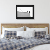 チャット時間 キャンバスプリント (インサイチュ (寝室))