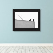 チャット時間 キャンバスプリント (インサイチュ (ウッドフロア))