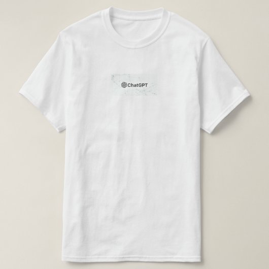 チャットGPT Tシャツ (デザイン正面)
