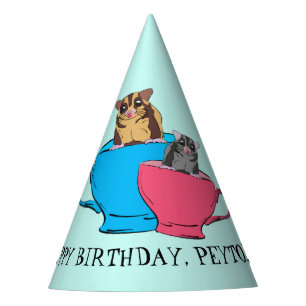 . .チャップのシュガーグライダーカスタム誕生パーティー パーティーハット