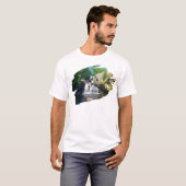 チャップマン滝の静けさ Tシャツ (正面フル)