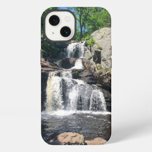 チャップマン滝のiPhoneケース iPhoneケース (裏面)