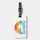 チャツゲノースカロライナ湖ジョージアカヤック ラゲッジタグ (正面縦)