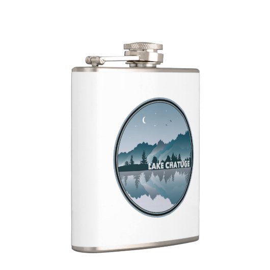 チャツゲノースカロライナ湖ジョージア反射 フラスク (右)