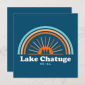 チャツゲノースカロライナ湖ジョージア虹 (正面/裏面)