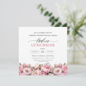 チャティエレガントルランチウォーター色フローラ 招待状 (スタンド正面)