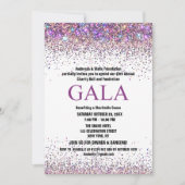 チャティカラフルーボール企業の募金パーティー 招待状 (正面)