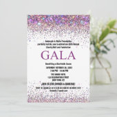 チャティカラフルーボール企業の募金パーティー 招待状 (スタンド正面)