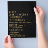 チャティモダンー静か・オークションイベント チラシ (手)