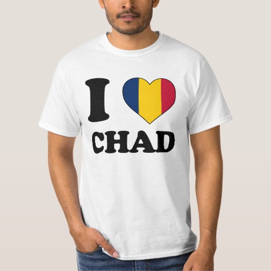 チャドが好き Tシャツ (正面)