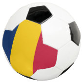 チャドの国旗 サッカーボール (3/4)