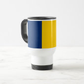 チャドの国旗 トラベルマグ (正面左)