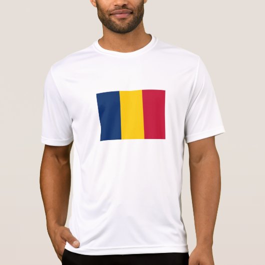 チャドの国旗 Tシャツ (正面)