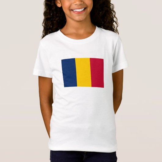 チャドの国旗 Tシャツ (正面)