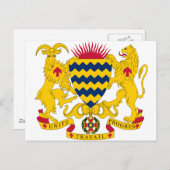 チャドの紋章 ポストカード (正面/裏面)